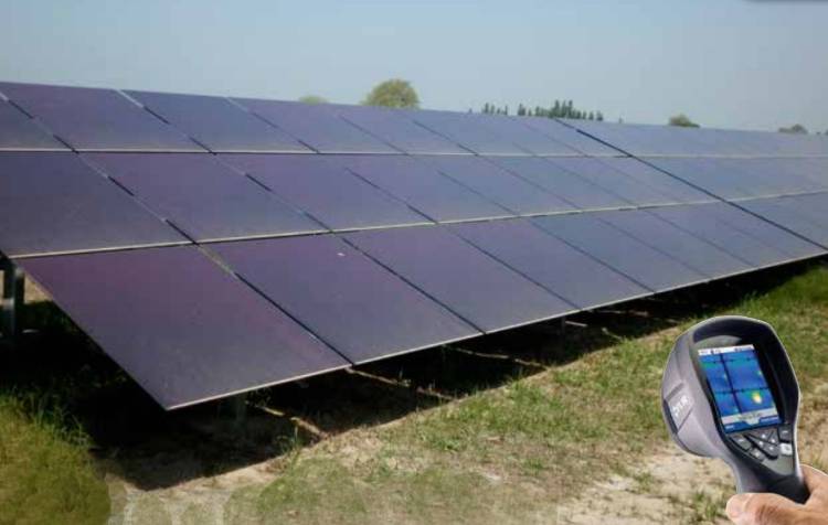 Θερμογραφία στα φωτοβολταϊκά